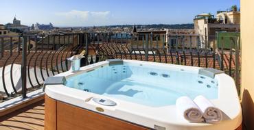 Hotel degli Artisti | Rome | Terrace and courtyard: our little paradises! | Pamper yourself 